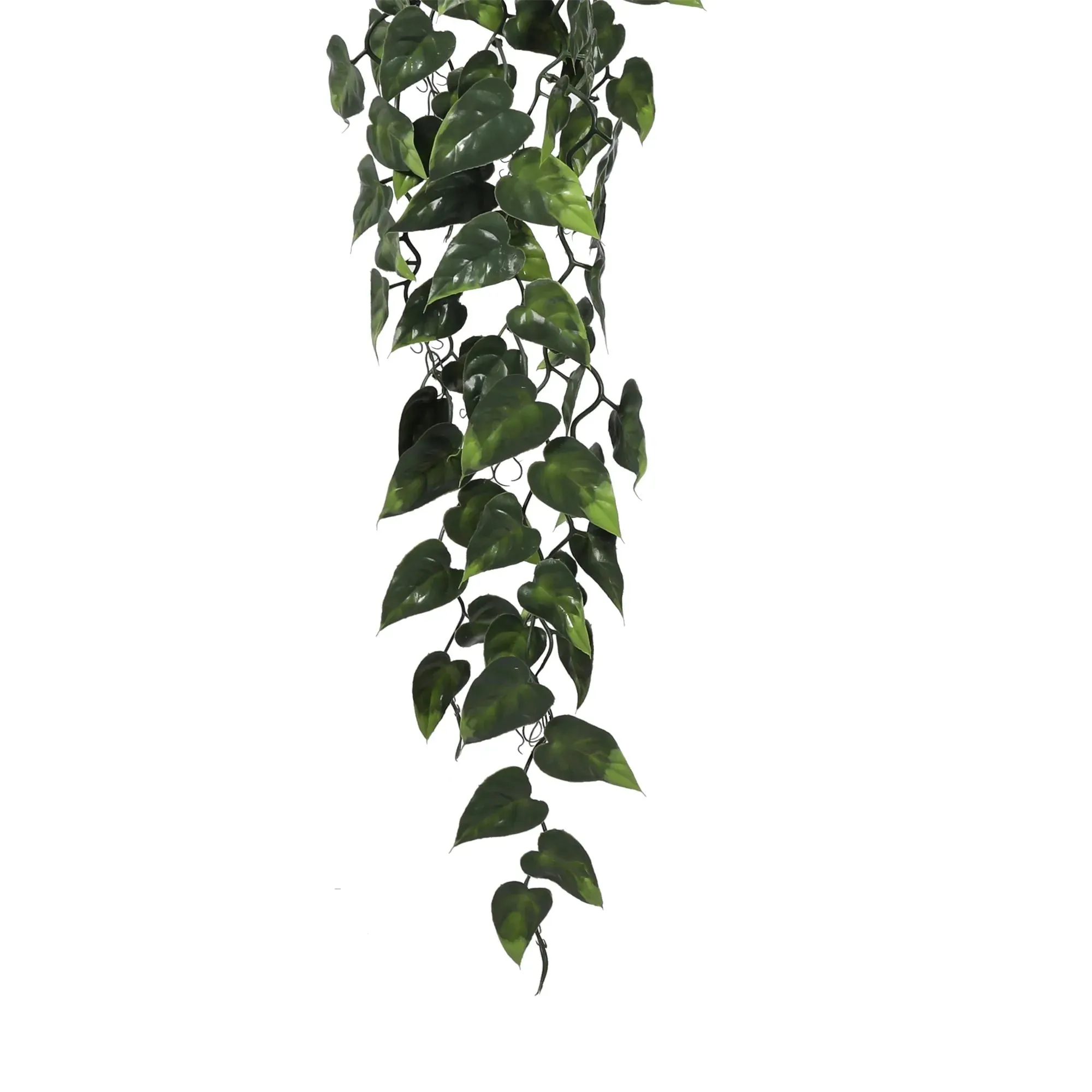 Hanging Artificial Pothos / Philodendron Plant UV Resistant 105cm