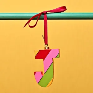 Hanging Decoration: Letter J