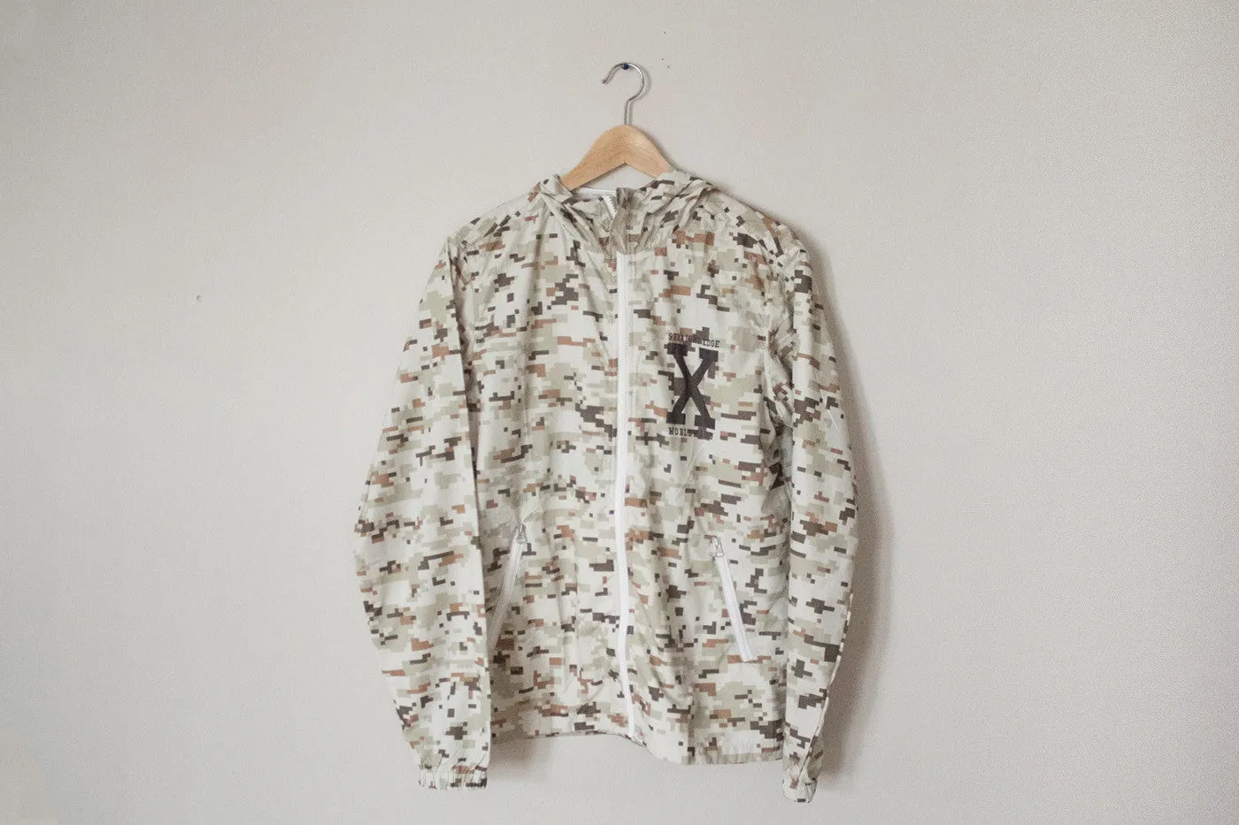 Ladies Desert Camo Windbreaker