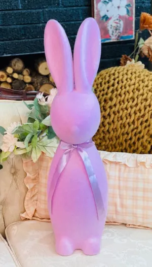 LARGE FELT BUNNY