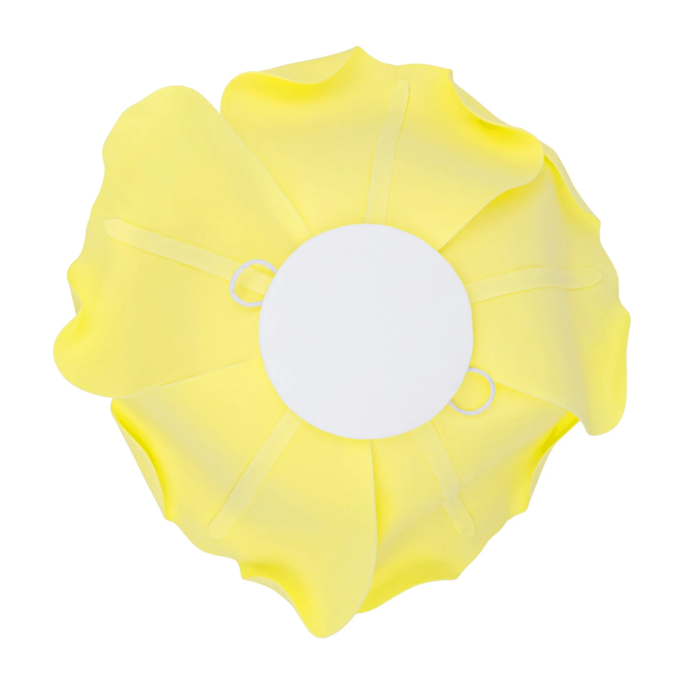 Large Foam Rose Wall  Decor 40 cm - Yellow