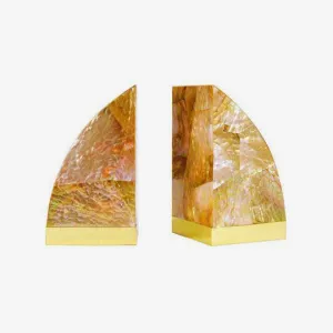 Mactan Bookends - Pink Shell