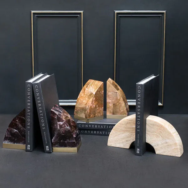 Mactan Bookends - Pink Shell