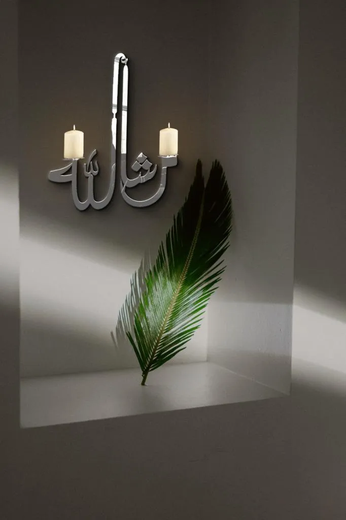 Mashallah Candleholder Wall Sconce 50% off