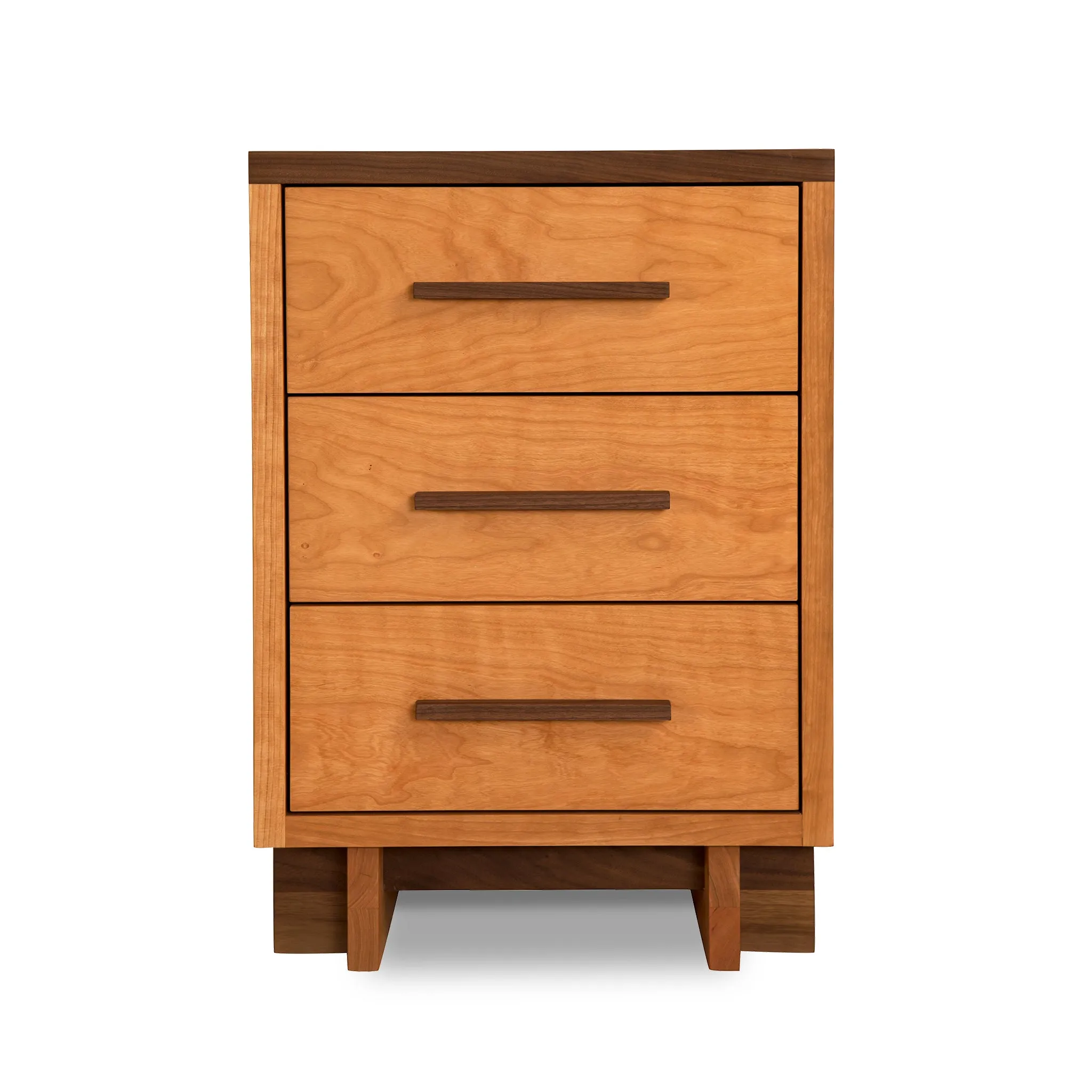 Modern American 3-Drawer Nightstand