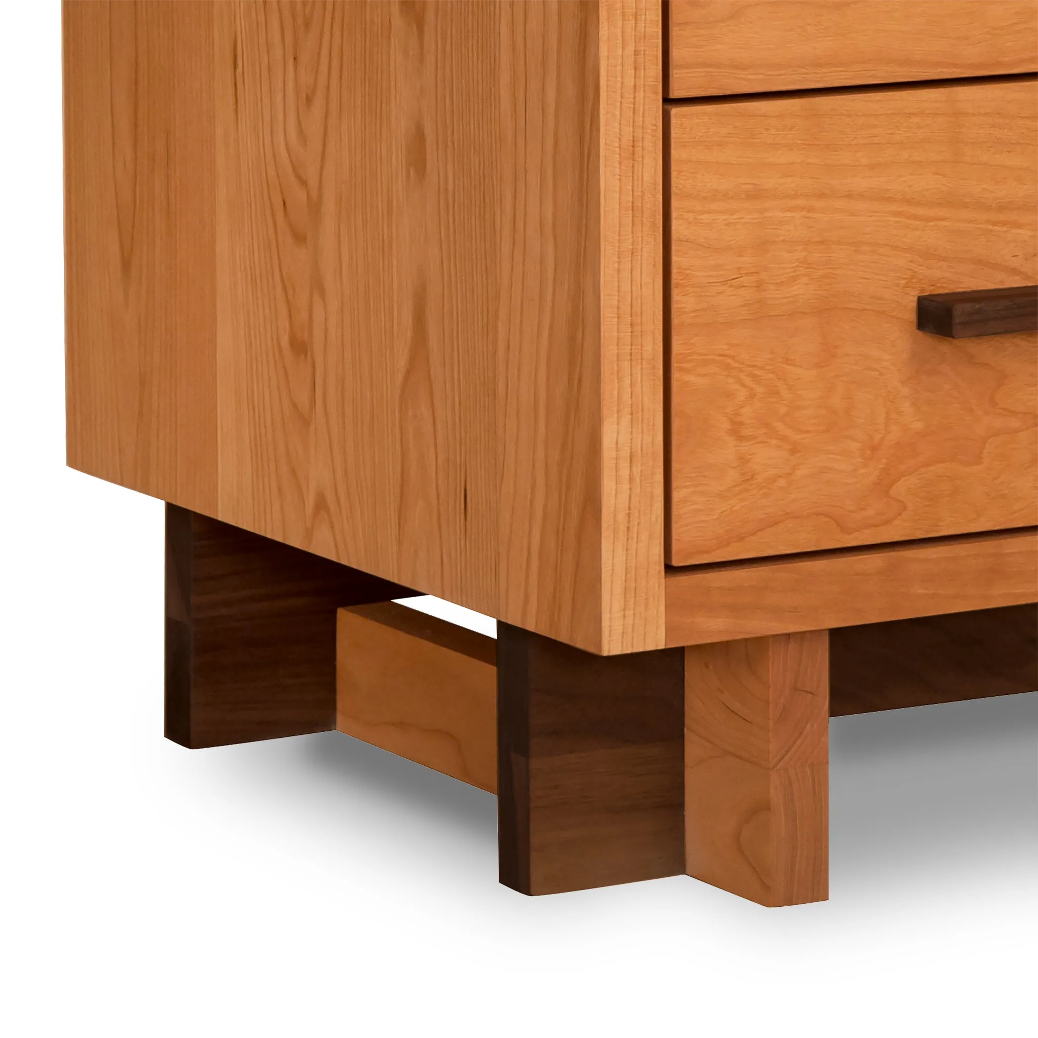 Modern American 3-Drawer Nightstand