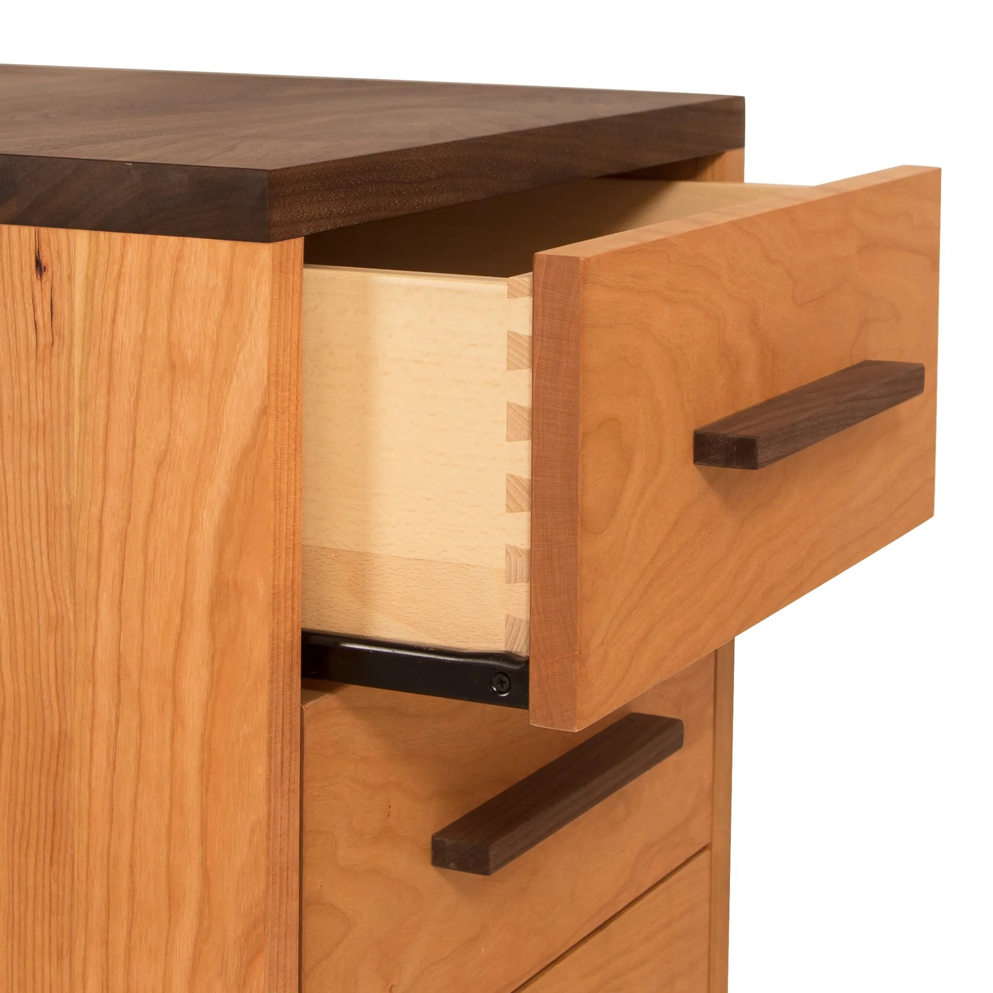 Modern American 3-Drawer Nightstand