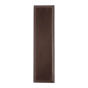 New York Pushplate in Oil-Rubbed Bronze