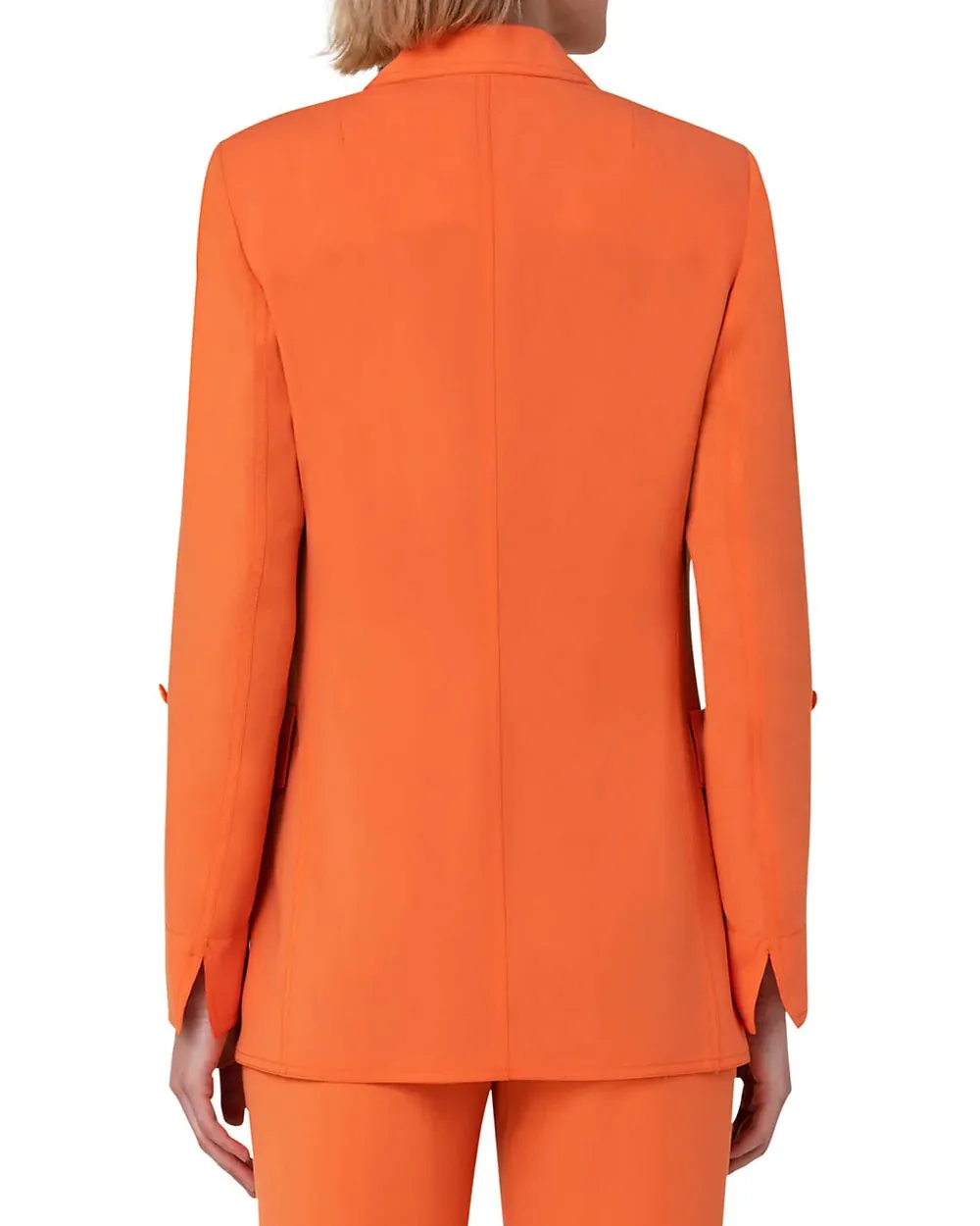 Orange Boyfriend Jacket