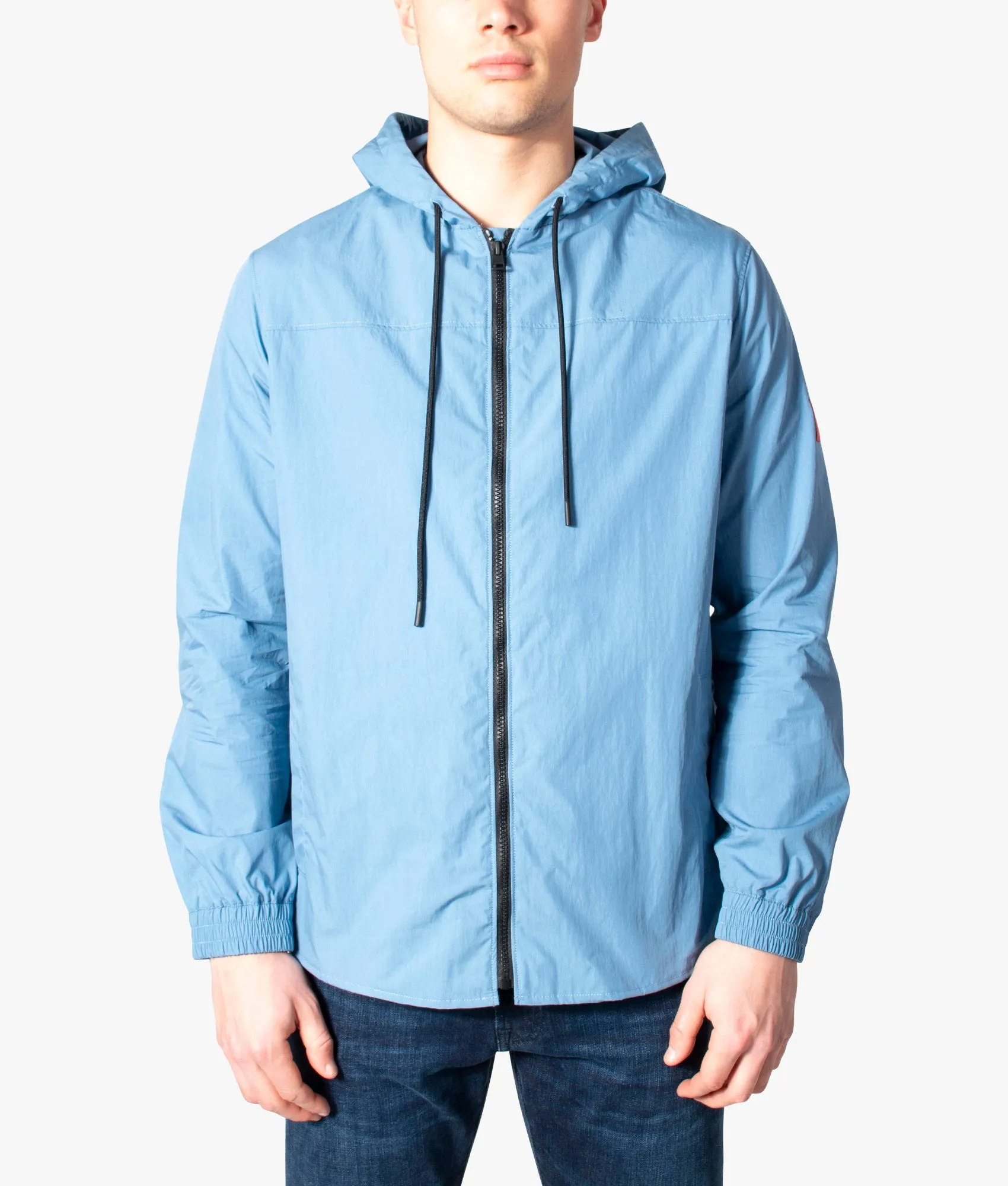 Oversized Ebindo Zip Through Windbreaker Jacket