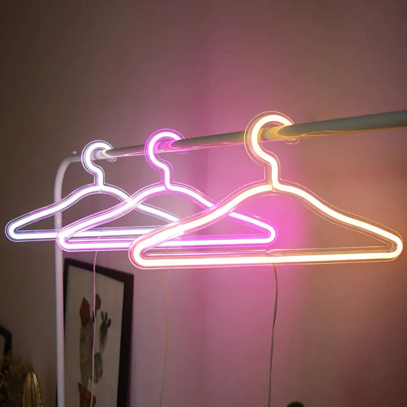 Pink Neon Hanger