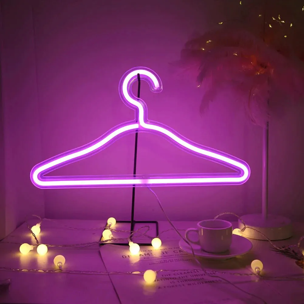 Pink Neon Hanger