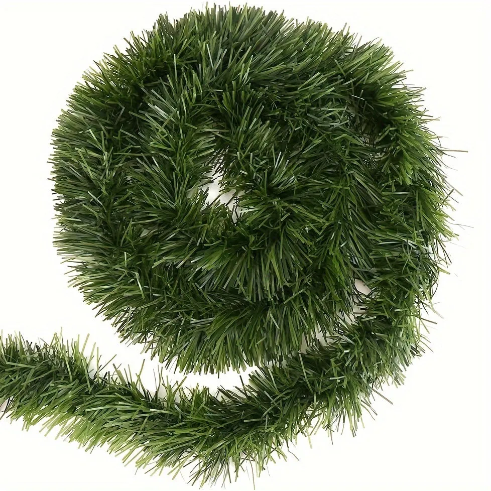 Premium Quality Soft Green Garland for Holiday Decorations