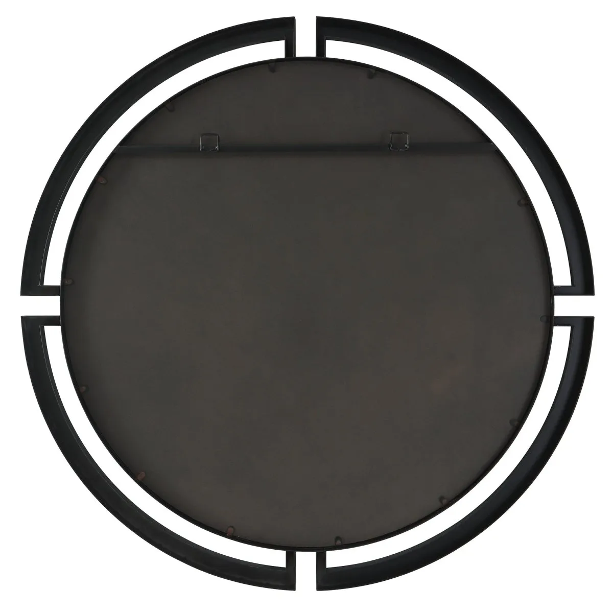 Quadrant Modern Round Mirror