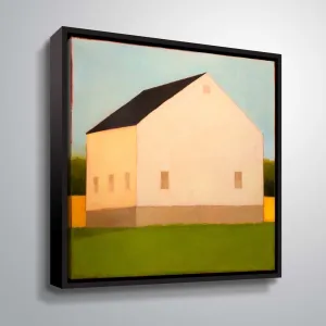 " Big As a Barn" Gallery Wrapped Floater-framed Canvas