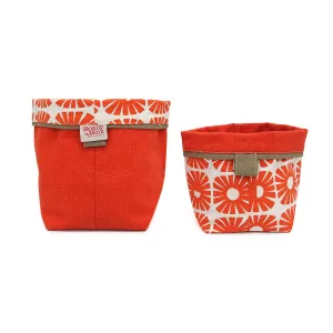 Reversible Soft Bucket - Sunshine - Persimmon