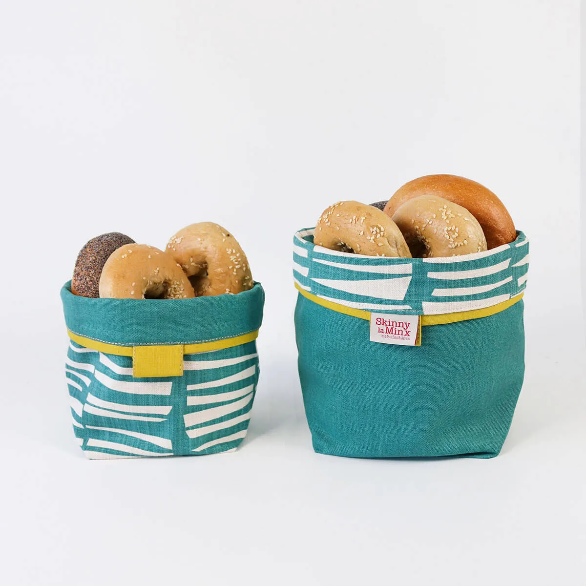 Reversible Soft Bucket - Woodpile - Teal