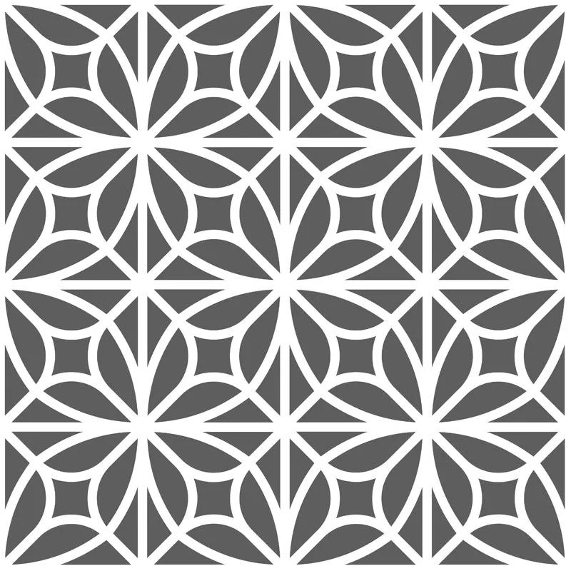 Ryahna Moroccan Tile Stencil