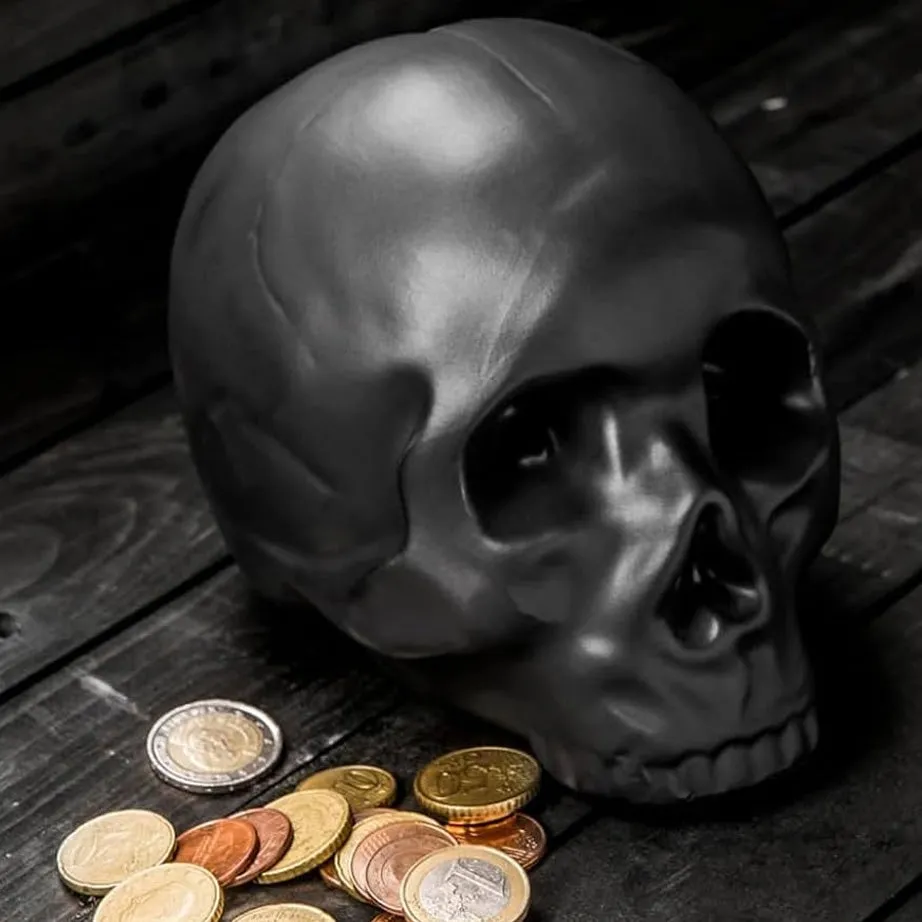 Skull Coin Bank