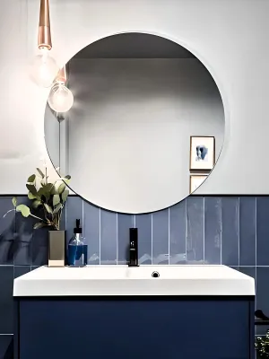 Sleek Bath Looking Mirror