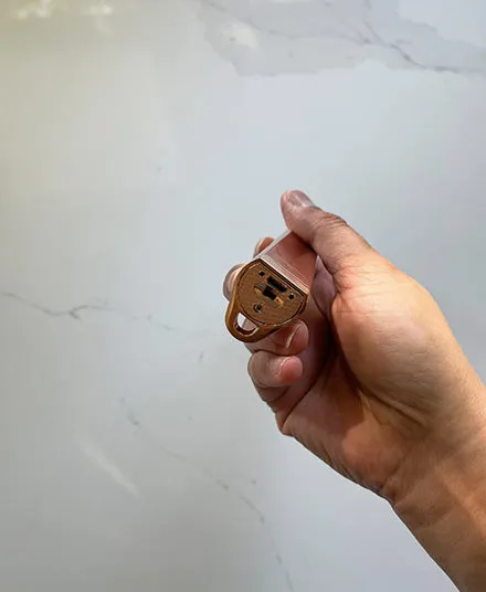 Sleek Rechargeable USB Lighter, Rose Gold