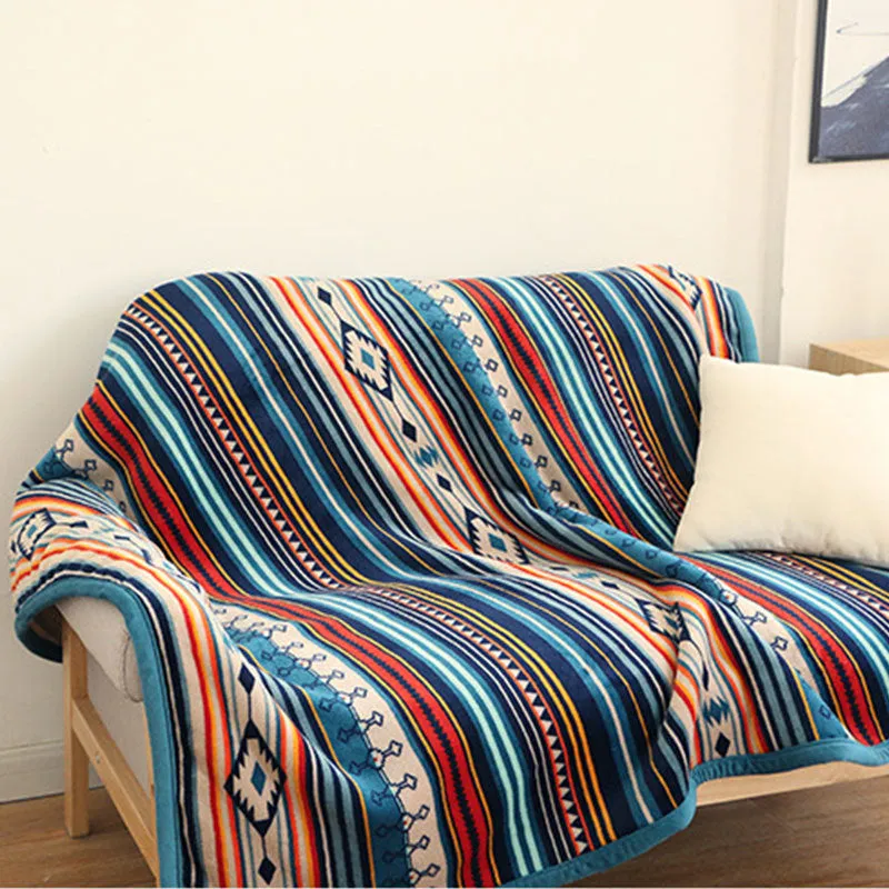 Soft Bohemian Pattern Blanket/Throw