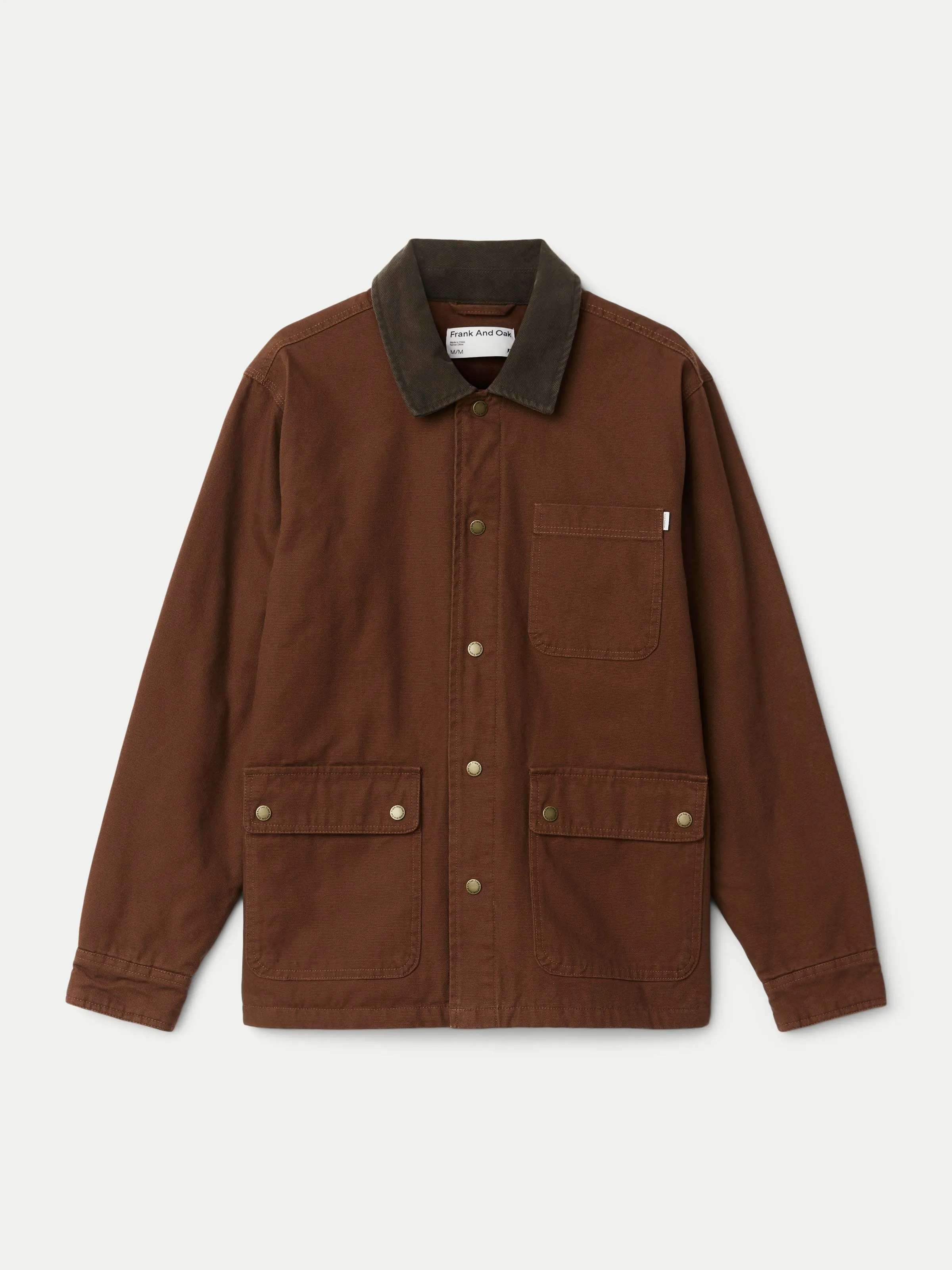 The Canvas Barn Jacket in Cappuccino