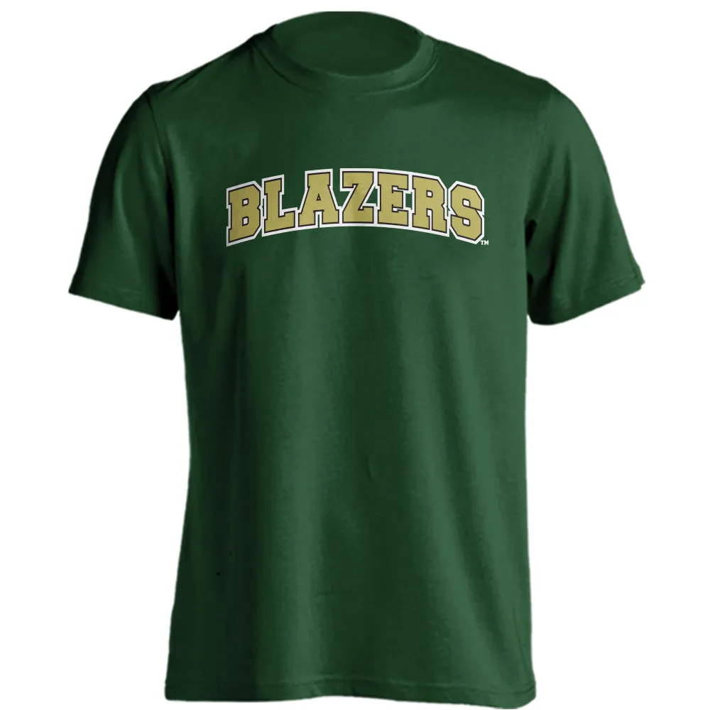 University of Alabama at Birmingham Blazers Arched Text Short Sleeve Tee