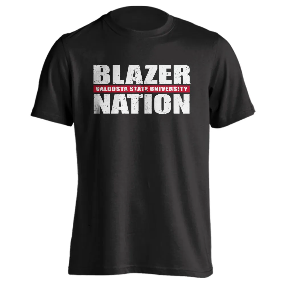 Valdosta State University VSU Blazers Blazer Nation Tee Short Sleeve T-Shirt