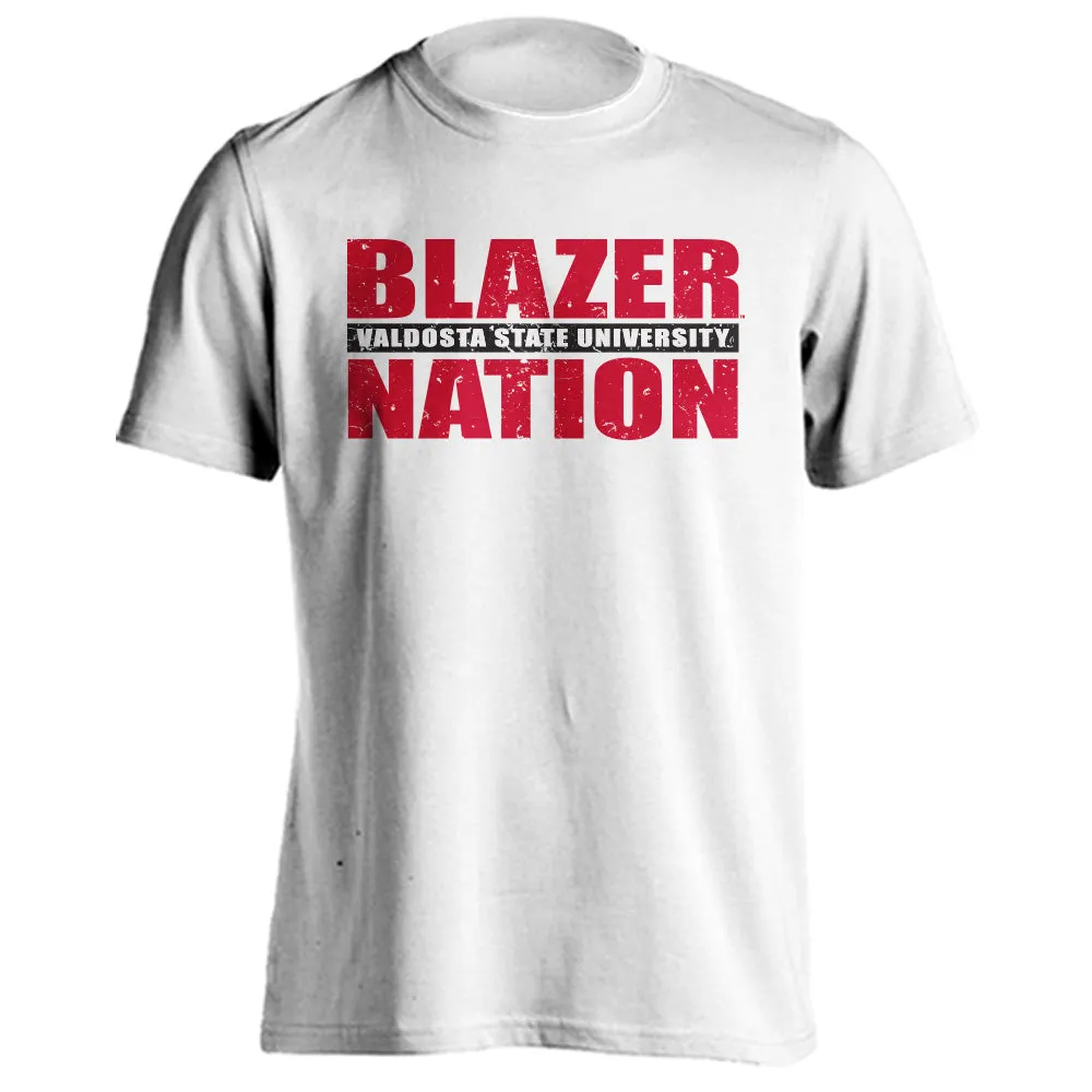 Valdosta State University VSU Blazers Blazer Nation Tee Short Sleeve T-Shirt