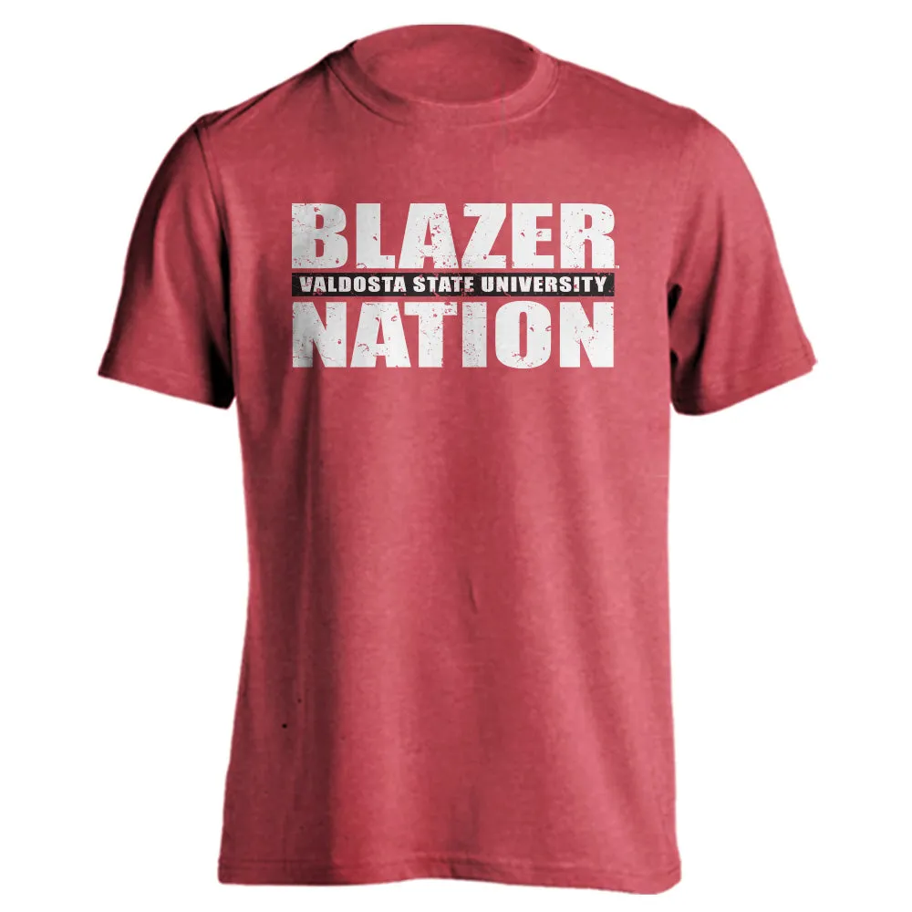 Valdosta State University VSU Blazers Blazer Nation Tee Short Sleeve T-Shirt