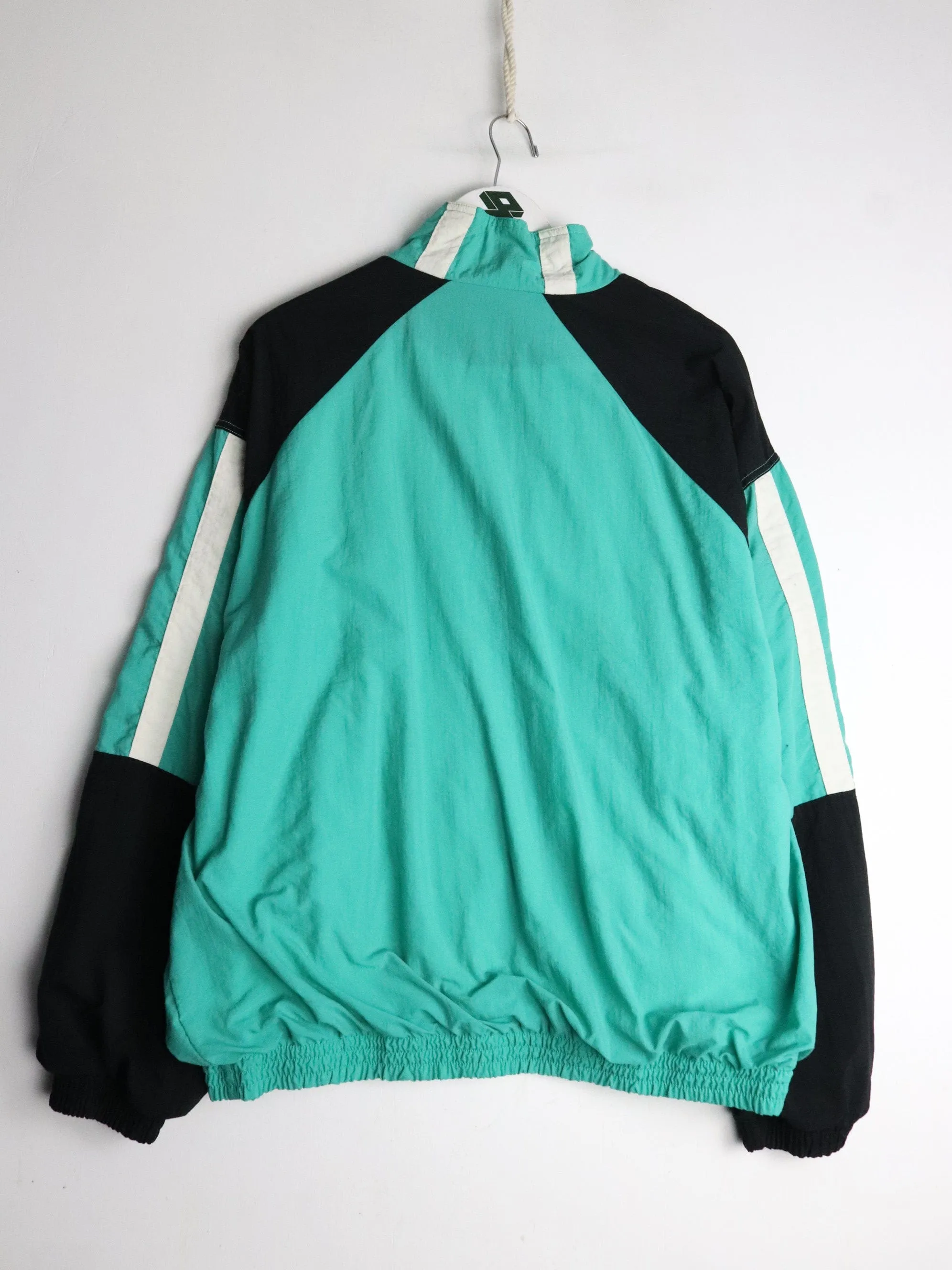 Vintage Puma Windbreaker Mens XL Green 90s