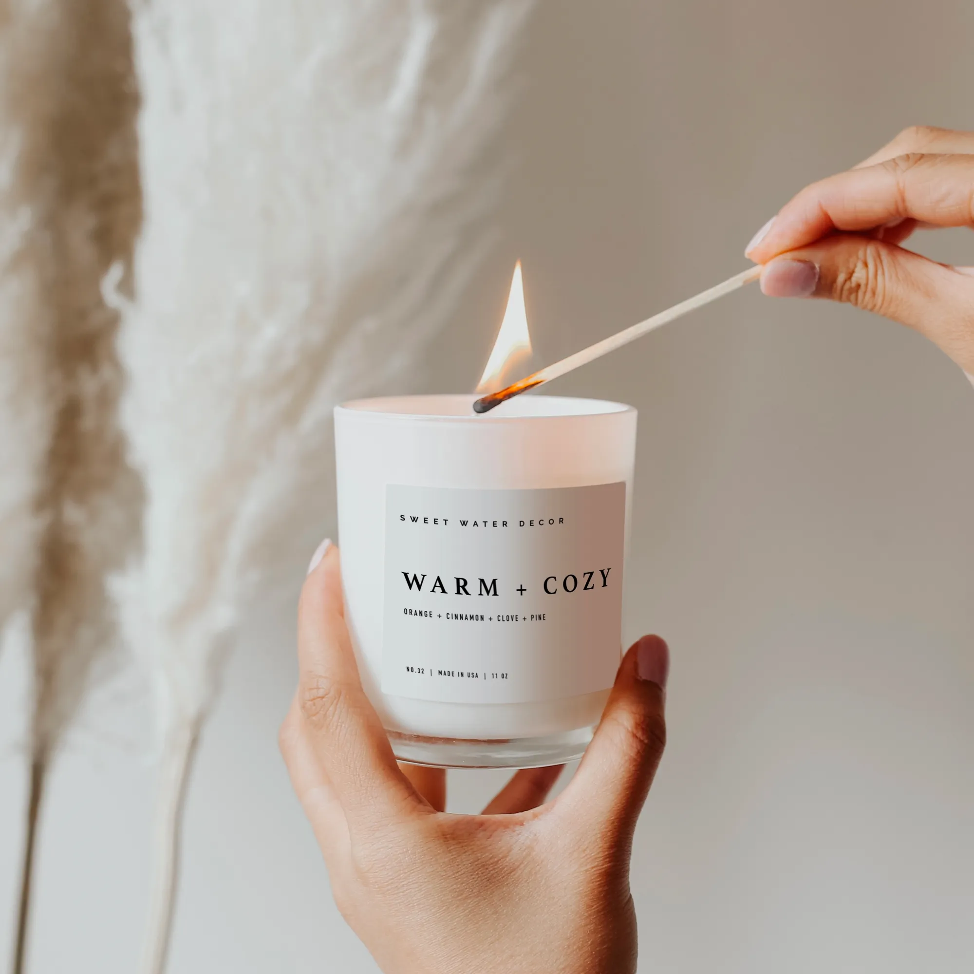 Warm   Cozy Candle