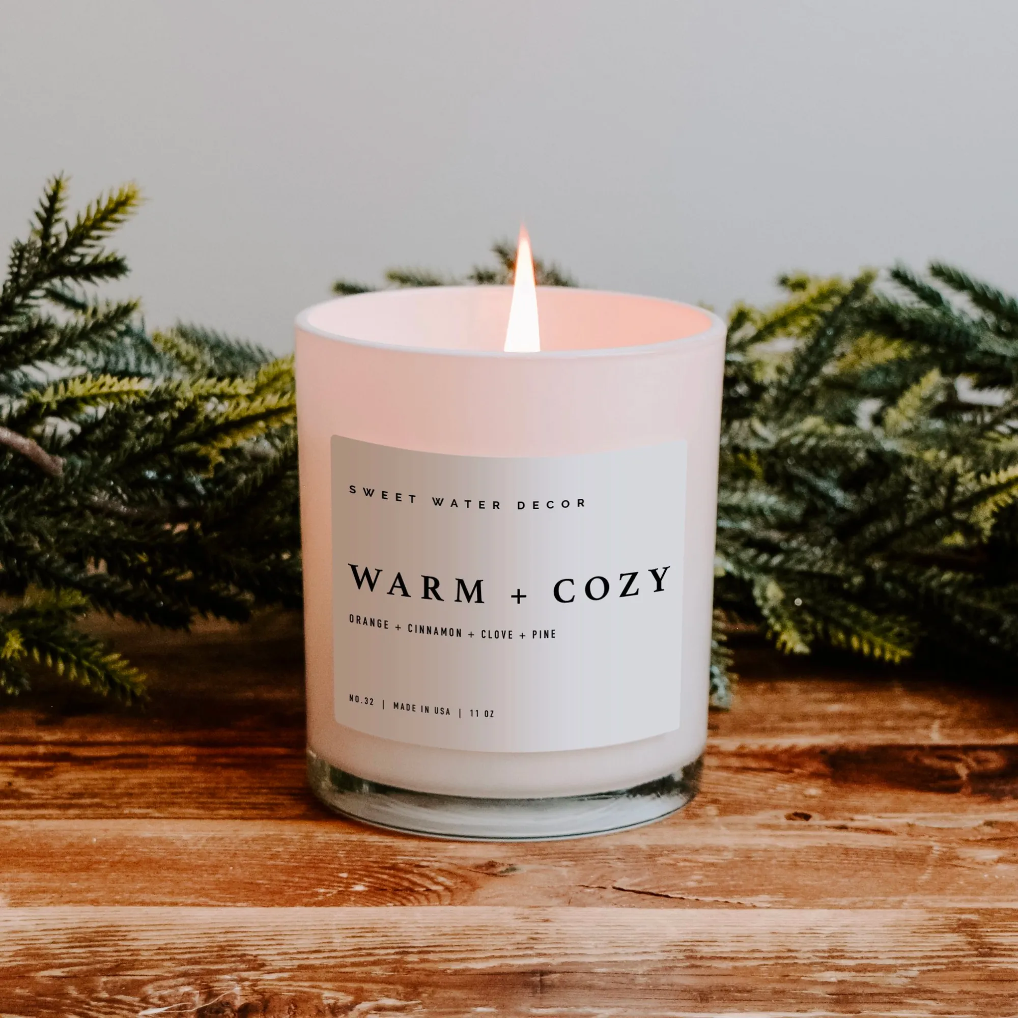 Warm   Cozy Candle