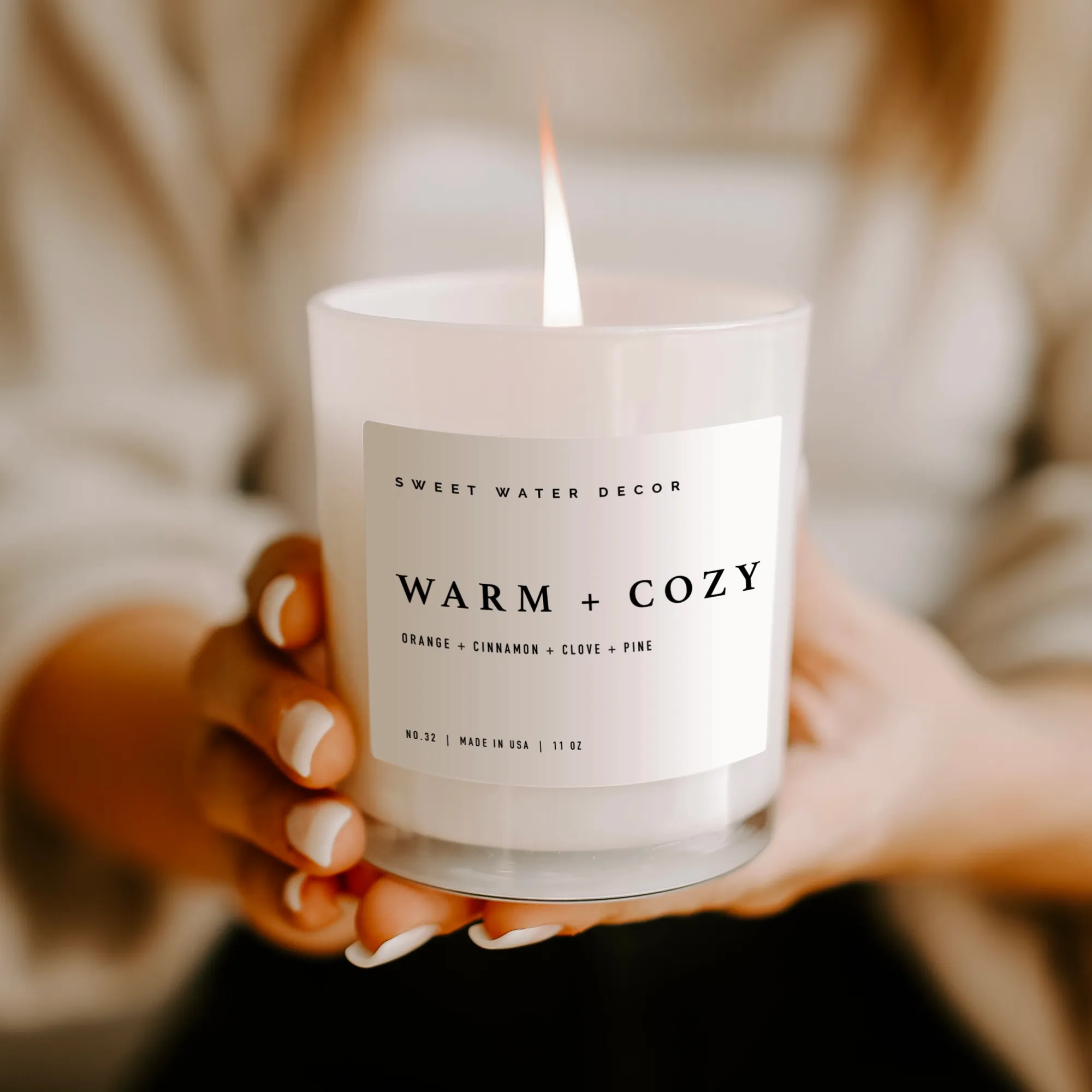 Warm   Cozy Candle