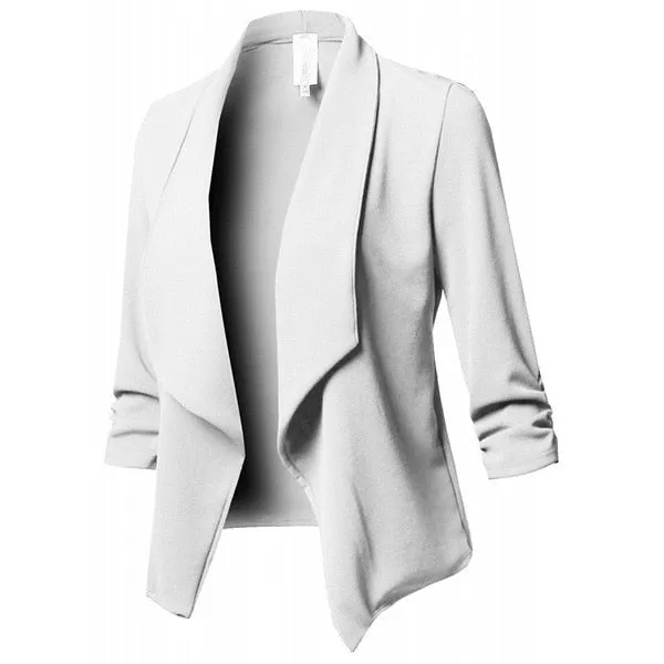 Women Black Thin Blazers